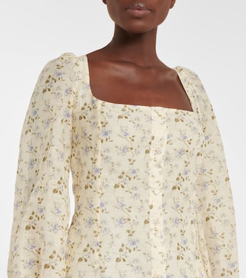 Bluse aus Leinen und Baumwolle | Brock Collection