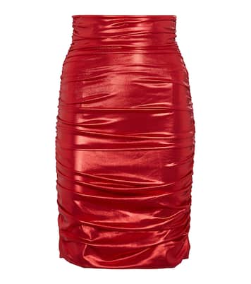 Mini-jupe en lamé | Dolce&Gabbana