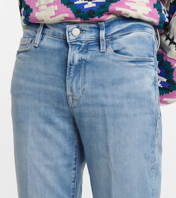 Le Nouveau straight mid-rise jeans | Frame