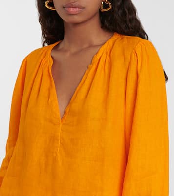 Ileana linen blouse | Velvet