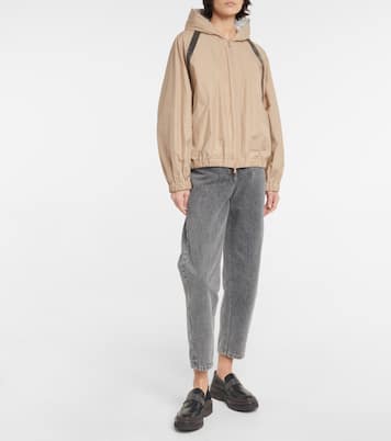 Verzierte Regenjacke | Brunello Cucinelli