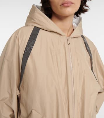 Verzierte Regenjacke | Brunello Cucinelli