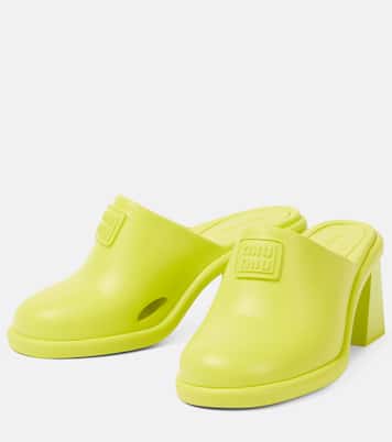 Logo clogs | Miu Miu