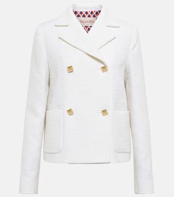 Veste Roman Stud en tweed | Valentino