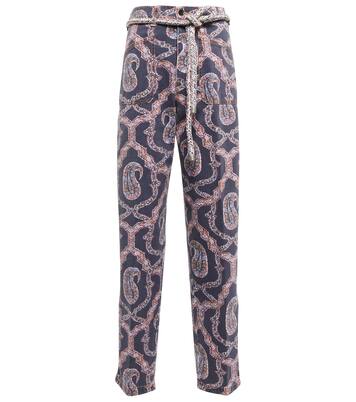 Jeans a vita alta con cintura | Etro