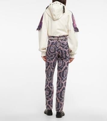 Jeans a vita alta con cintura | Etro