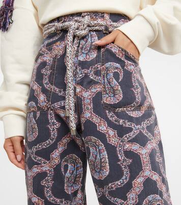 Jeans a vita alta con cintura | Etro