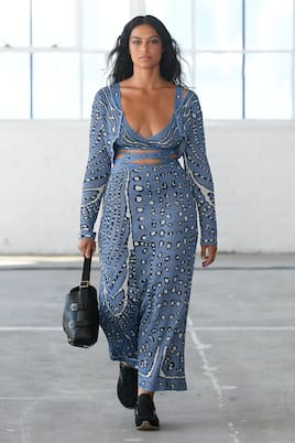 Damisi jacquard knit cropped cardigan | Altuzarra