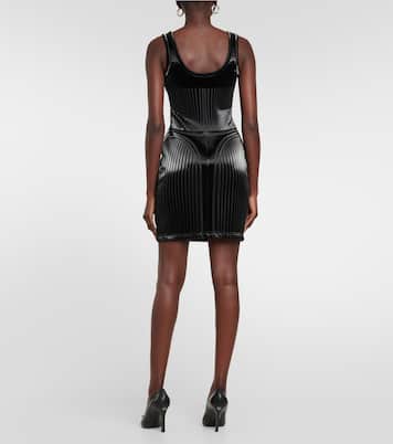 Embossed minidress | Mugler