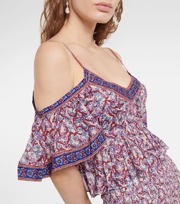 Garuva floral-print cotton top | Marant Etoile