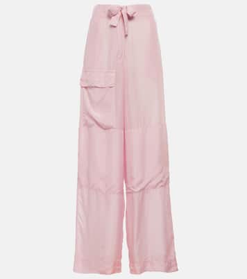 Pantalon ample en soie | Dries Van Noten