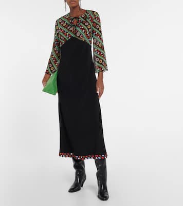 Vestido Lora de crepé estampado | Rixo