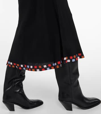 Vestido Lora de crepé estampado | Rixo
