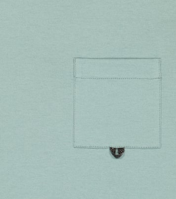 Camiseta en jersey de algodón | Brunello Cucinelli Kids