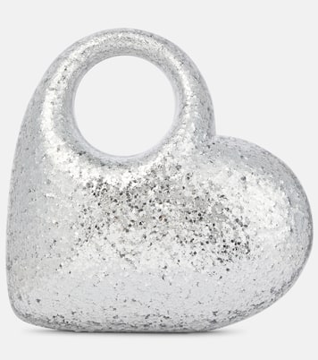 Clutch Heart con glitter | Aquazzura