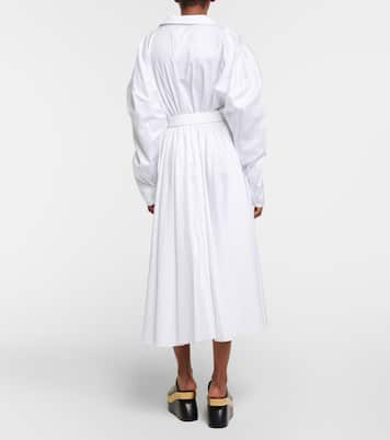 Hemdblusenkleid aus Baumwolle | Norma Kamali