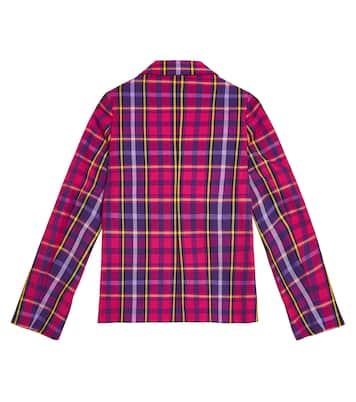 Checked blazer | Versace Kids