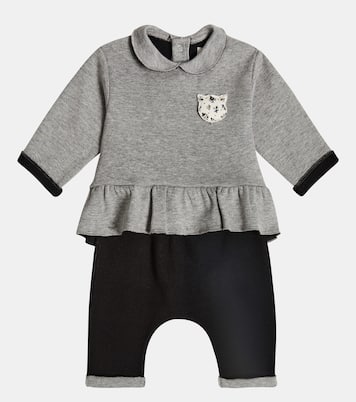 Baby cotton top and leggings set | Il Gufo