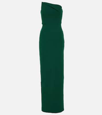 Robe longue bustier Origami | Roland Mouret
