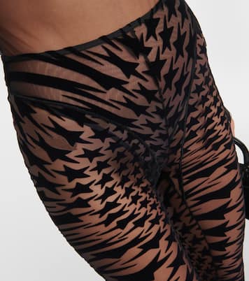 Pantalon ample à taille haute | Mugler