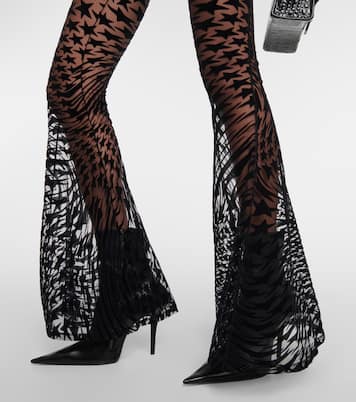 Pantalon ample à taille haute | Mugler