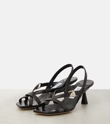 Jess 65 leather sandals | Jimmy Choo