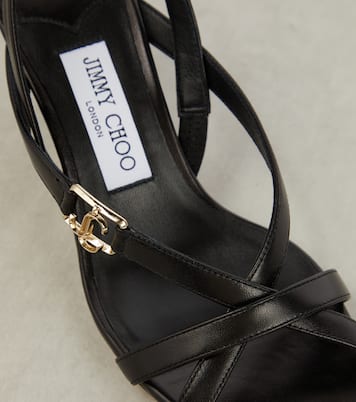 Jess 65 leather sandals | Jimmy Choo