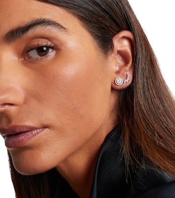 10kt gold earrings with diamonds | Stone and Strand