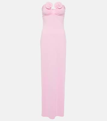 Robe longue bustier à fleurs | Magda Butrym