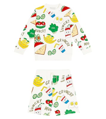Chándal de forro polar de algodón | Stella McCartney Kids