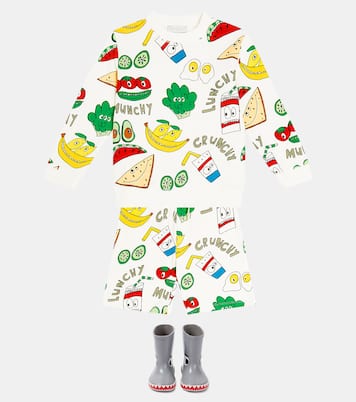 Chándal de forro polar de algodón | Stella McCartney Kids