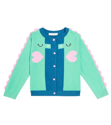 Cárdigan de algodón bordado | Stella McCartney Kids