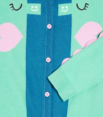 Cárdigan de algodón bordado | Stella McCartney Kids