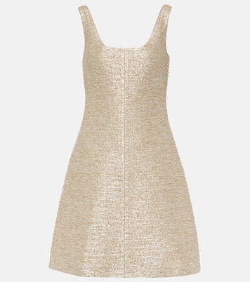 Tibby jacquard tweed minidress | Emilia Wickstead