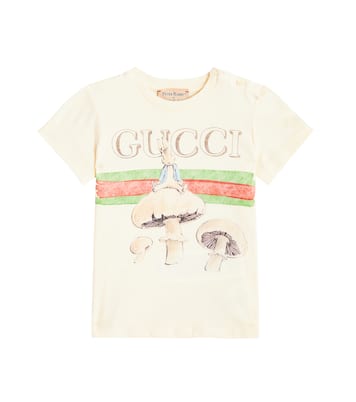 Bebé - x Peter Rabbit camiseta de algodón | Gucci Kids