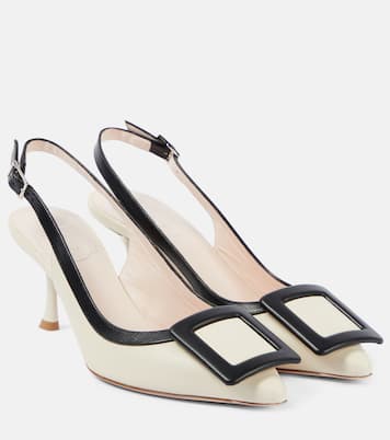 Slingback-Pumps Viv' In The City aus Leder | Roger Vivier