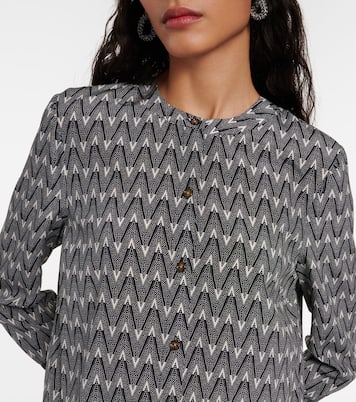 Bluse Acacia aus einem Seidengemisch | Veronica Beard
