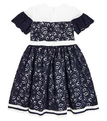 Verziertes Kleid mit Spitze | Patachou