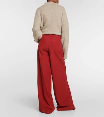 Weite Hose Chan aus Cord | The Row