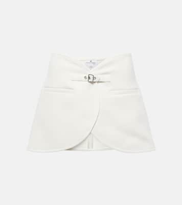 Minigonna Ellipse in twill | Courrèges
