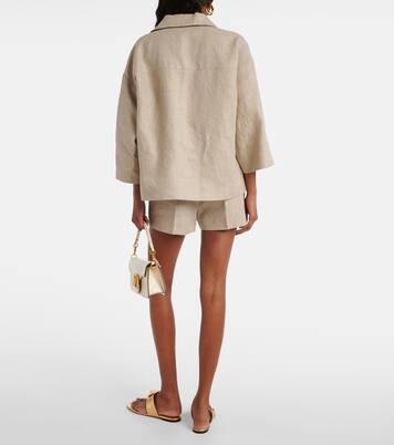 Top VGold en lin | Valentino