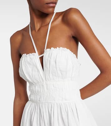 Abito midi Beatrice in lino e cotone | Ulla Johnson