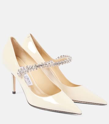 Bing embellished patent leather pumps | Jimmy Choo