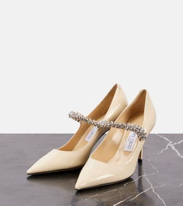 Bing embellished patent leather pumps | Jimmy Choo