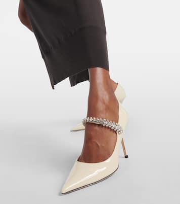 Bing embellished patent leather pumps | Jimmy Choo
