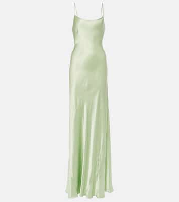Abito sottoveste in raso | Victoria Beckham