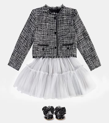 Bouclé jacket | Monnalisa