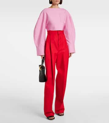 Casaco wool and silk crop top | Jacquemus