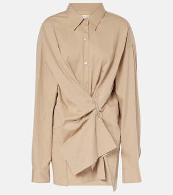 Camisa asimétrica de algodón | Dries Van Noten
