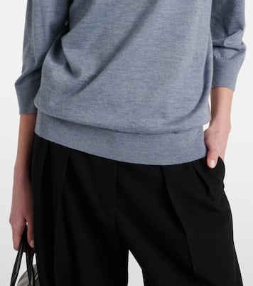 Hevos cashmere turtleneck sweater | The Row